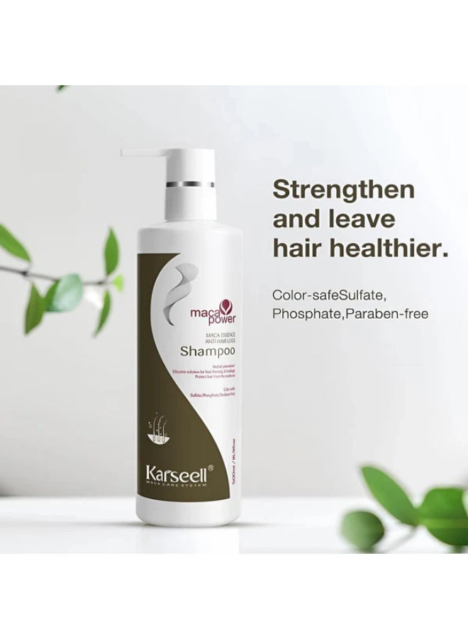 Karseell Maca Power Anti-Hair Loss Shampoo 500ml - Image 3